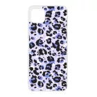 Purple Leopard Wild Beauty Animal Fashion Csajos Allat mintas Samsung Galaxy A22 5G tok