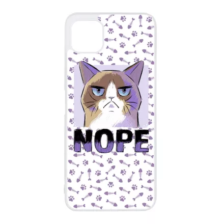 NOPE Cat Antisocial Antiszocialis Meno Trendi Samsung Galaxy A22 5G tok
