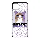 NOPE Cat Antisocial Antiszocialis Meno Trendi Samsung Galaxy A22 5G tok
