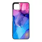 Blue Pink Gradient Ink kek rozsaszin marvanyos Samsung Galaxy A22 5G tok
