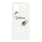 kerd a neveddel marble marvany mintas Rozsa viragos Samsung Galaxy A22 5G tok