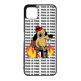 This is fine DOG kutyas meme Samsung Galaxy A22 5G tok