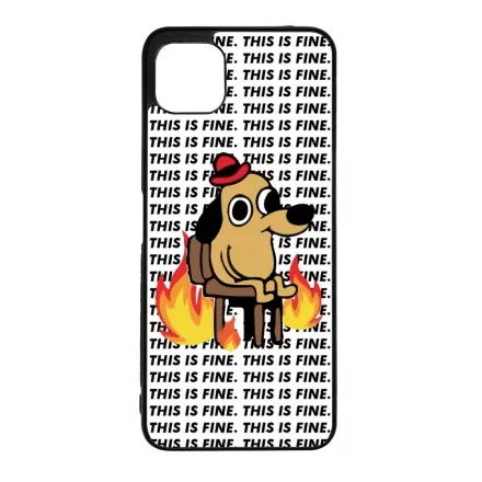 This is fine DOG kutyas meme Samsung Galaxy A22 5G tok