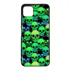 Green Skulls - Halloween Samsung Galaxy A22 5G tok