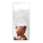 Cuki maci - Téli mintás Samsung Galaxy A22 5G tok