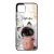 Kávézós cicus - Téli mintás Samsung Galaxy A22 5G tok