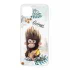 Kávés Maki - Téli mintás Samsung Galaxy A22 5G tok