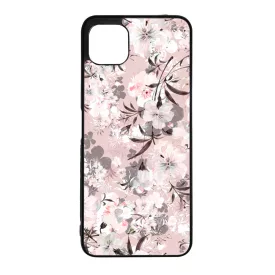 Puderpink tavaszi viragos Samsung Galaxy A22 5G tok