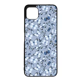 Szepseges kek pillangok Samsung Galaxy A22 5G tok