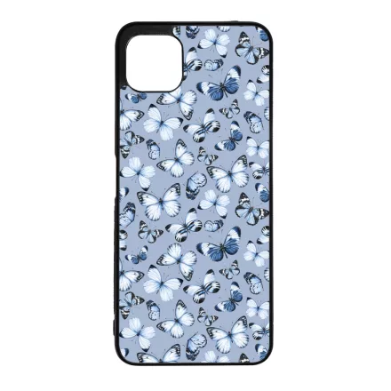 Szepseges kek pillangok Samsung Galaxy A22 5G tok