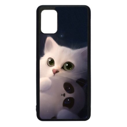 cica cicás macska macskás panda pandás Samsung Galaxy A31 tok