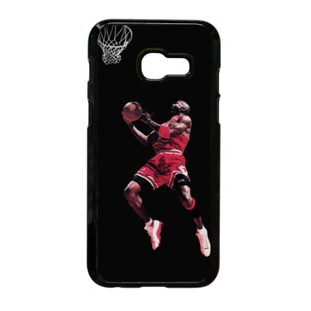 Michael Jordan kosaras kosárlabdás nba Samsung Galaxy A3 (2017) fekete tok