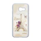 vintage párizs párizsi eiffel torony tornyos Samsung Galaxy A3 (2017) fehér tok