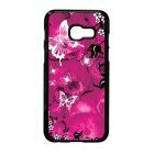 pillangó pillangós lepke lepkés Samsung Galaxy A3 (2017) fekete tok