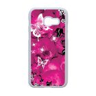 pillangó pillangós lepke lepkés Samsung Galaxy A3 (2017) fekete tok