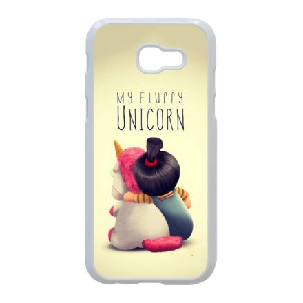 agnes unikornis gru my fluffy unicorn Samsung Galaxy A3 (2017) fehér tok
