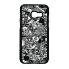 stickerbomb matricabomba Samsung Galaxy A3 (2017) fekete tok