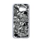 stickerbomb matricabomba Samsung Galaxy A3 (2017) fekete tok