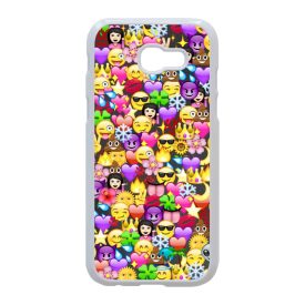 emoji Samsung Galaxy A3 (2017) fekete tok