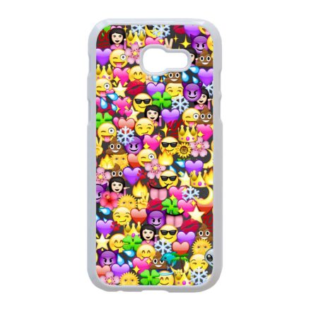emoji Samsung Galaxy A3 (2017) fekete tok