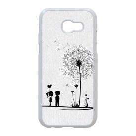 szerelem szerelmes pitypang Samsung Galaxy A3 (2017) fehér tok