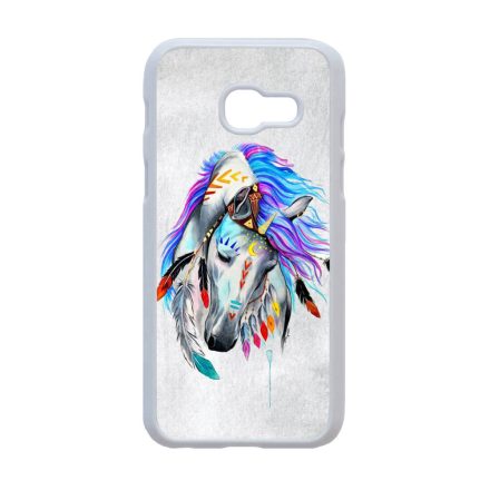lovas indián ló art művészi native Samsung Galaxy A3 (2017) fehér tok