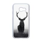 szarvas szarvasos agancs őszi fehér Samsung Galaxy A3 (2017) fekete tok