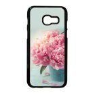 virágos tavaszi vintage rózsaszín rózsás Samsung Galaxy A3 (2017) fehér tok