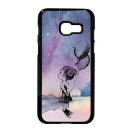 lufis kislány csajos galaxis galaxy Samsung Galaxy A3 (2017) fekete tok