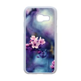 tavasz virágos cseresznyefa virág Samsung Galaxy A3 (2017) fehér tok