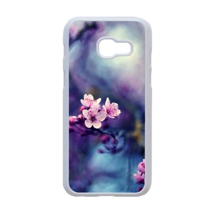 tavasz virágos cseresznyefa virág Samsung Galaxy A3 (2017) fehér tok