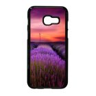 levendula levendulás levander lavender provence Samsung Galaxy A3 (2017) fekete tok