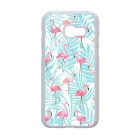Flamingo Pálmafa nyár Samsung Galaxy A3 (2017) fehér tok