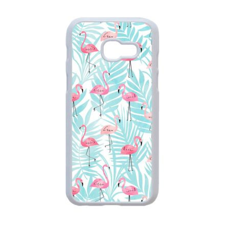 Flamingo Pálmafa nyár Samsung Galaxy A3 (2017) fehér tok
