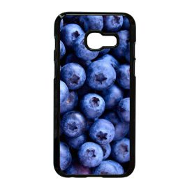 Áfonya kék Samsung Galaxy A3 (2017) fekete tok