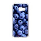 Áfonya kék Samsung Galaxy A3 (2017) fekete tok