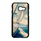Minden nap egy új kezdet vitorlás tenger nyár Samsung Galaxy A3 (2017) fehér tok