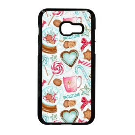 téli karácsonyi csajos mintás Samsung Galaxy A3 2017 tok