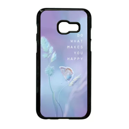 virágos tavaszi pillangós lepkés Samsung Galaxy A3 2017 tok