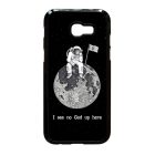 I see no God up here - űrhajós space Samsung Galaxy A3 (2017) fekete tok