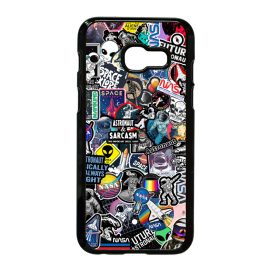NASA matricabomba astronaut űrhajós stickerbomb Samsung Galaxy A3 2017 tok