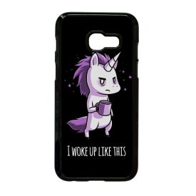 Unikornis - morcos reggel unicorn egyszarvú Samsung Galaxy A3 2017 tok