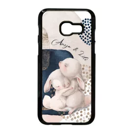 Kerd a neveddel - Cuki nyuszik - osz Samsung Galaxy A3 2017 tok