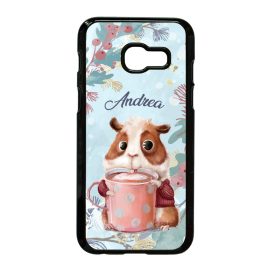 Kakaós hörcsög - Téli mintás Samsung Galaxy A3 2017 tok