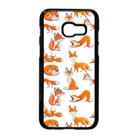 Rajzolt Róka mintás Samsung Galaxy A3 2017 tok