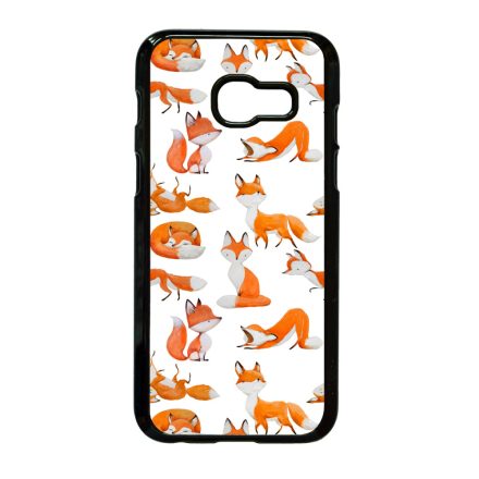 Rajzolt Róka mintás Samsung Galaxy A3 2017 tok