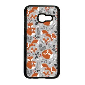 Szépséges téli róka mintás Samsung Galaxy A3 2017 tok