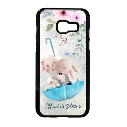 Neves cukisagok kollekcio Esernyos nyuszi szerelem Samsung Galaxy A3 2017 tok