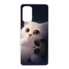 cica cicás macska macskás panda pandás Samsung Galaxy A32 4G tok