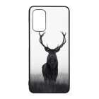 szarvas szarvasos agancs őszi fehér Samsung Galaxy A32 4G tok